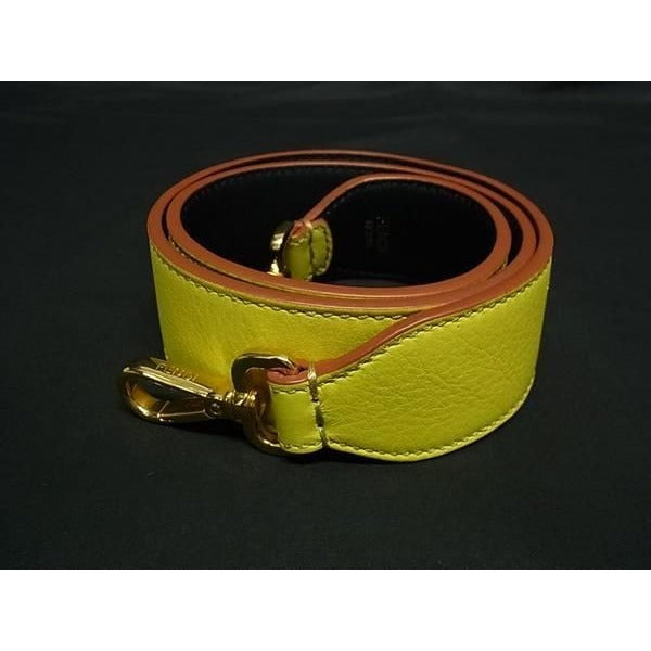 Fendi Leather Bags Yellow Fs4732