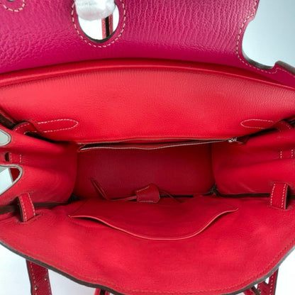 Hermes Birkin 30 Handbag Togo Framboise — view 14