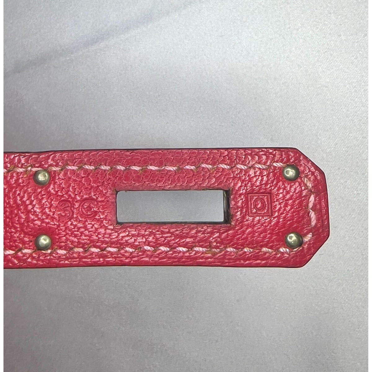 Hermes Birkin 30 Handbag Togo Framboise — view 15