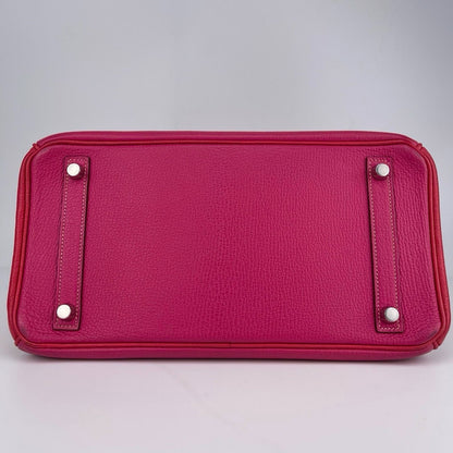 Hermes Birkin 30 Handbag Togo Framboise — view 5