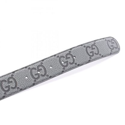 Gucci Belt Interlocking Jumbo GG Wide Black Leather — view 4