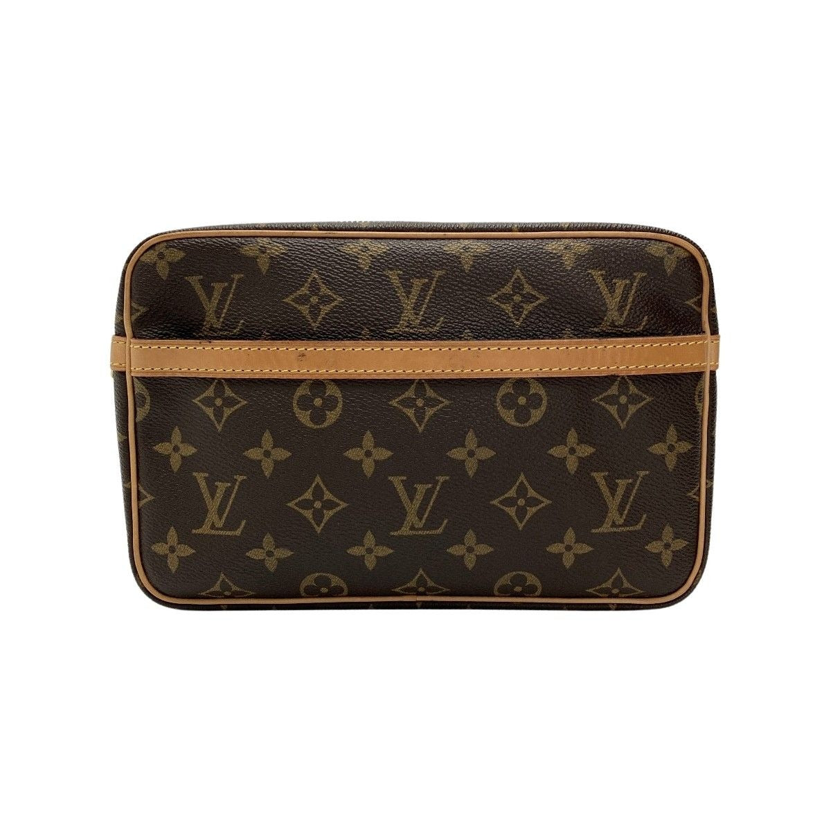 Louis Vuitton Monogram Compiegne Second Bag Clutch with Cloth