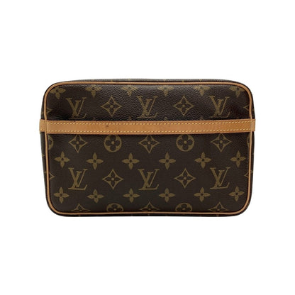 Louis Vuitton Monogram Compiegne Second Bag Clutch with Cloth