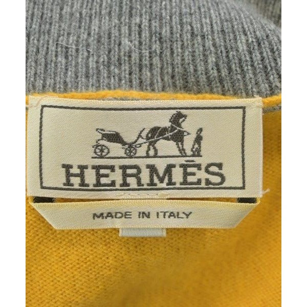 Hermes Knit Sweater Yellow — view 3