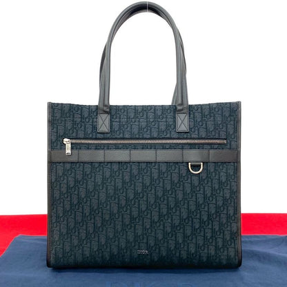 Christian Dior Safari Tote Bag Oblique Canvas
