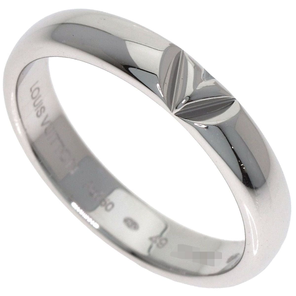 Louis Vuitton Marriage Ring LV Volt Multi 49 18k White Gold