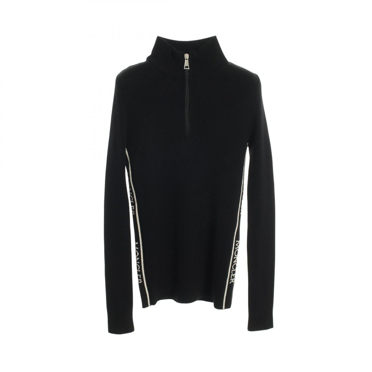 Moncler Knit Half Zip Wool