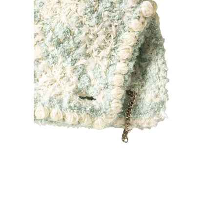 Chanel Colorless Tweed Jacket 38 — view 3