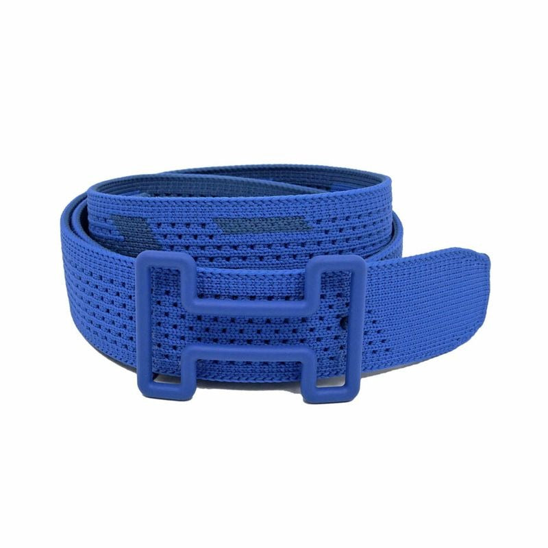 Hermes Tonight Knit Belt 32 mm 85-95 cm Blue