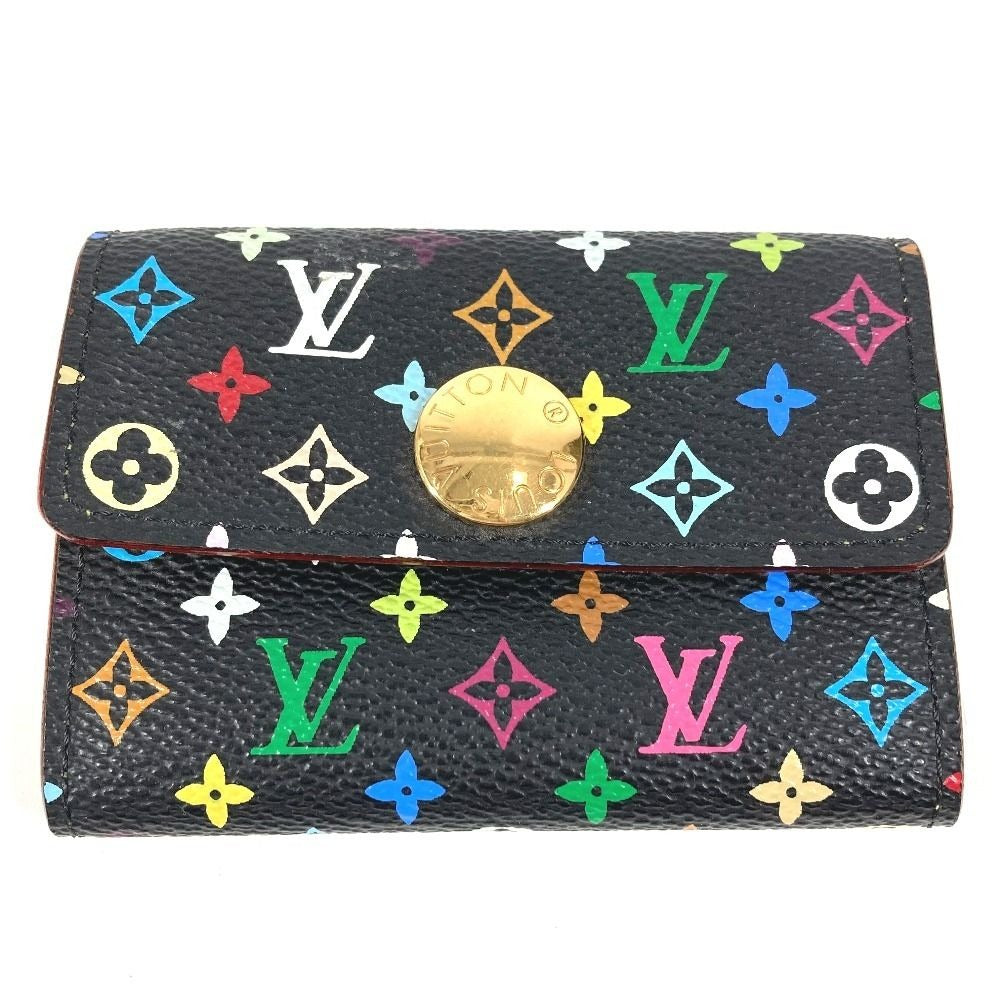 Louis Vuitton Coin Case Porte-Monnaie Monogram Multicolor Canvas Noir Black