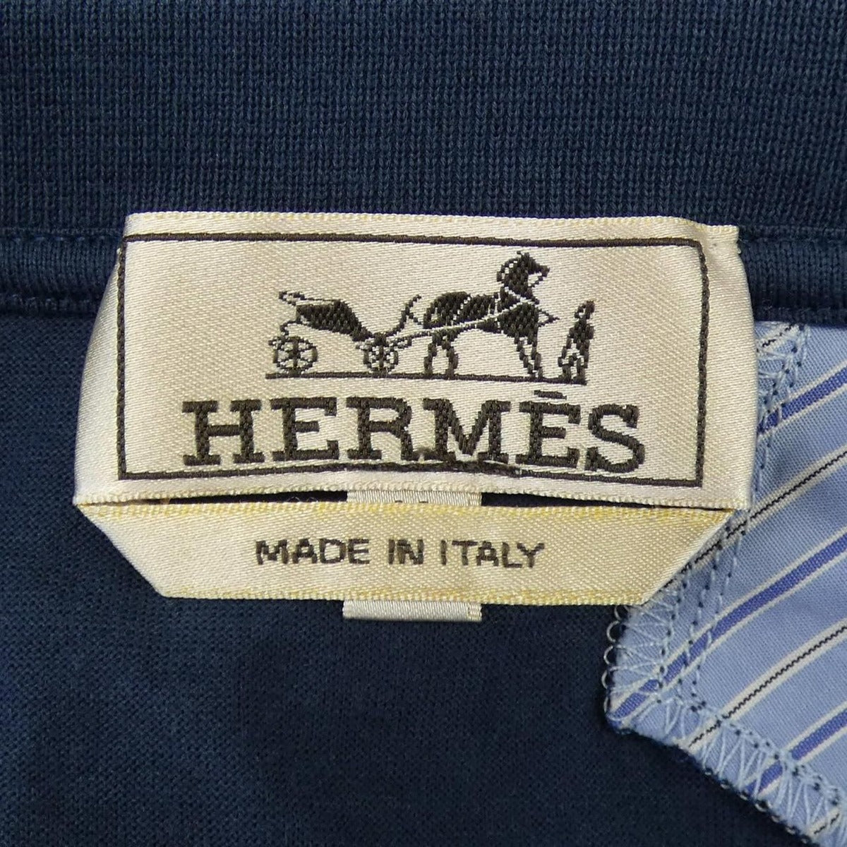 Hermes T-Shirt Blue — view 4