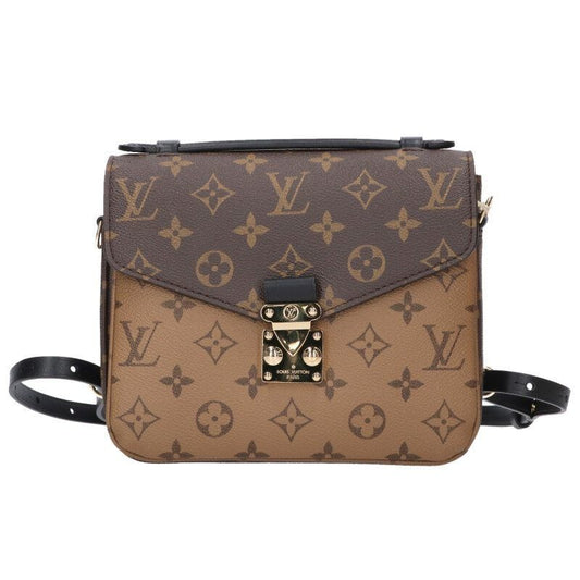 Louis Vuitton Pochette Metis Monogram Leather Backpack