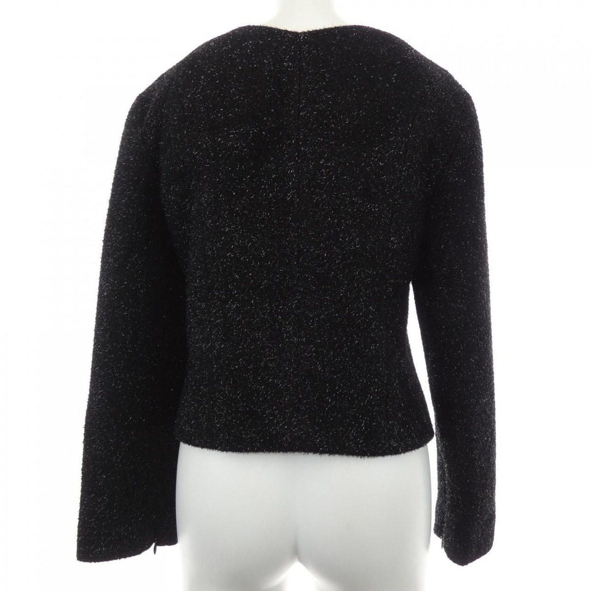 Chanel Collarless Jacket Black — view 2