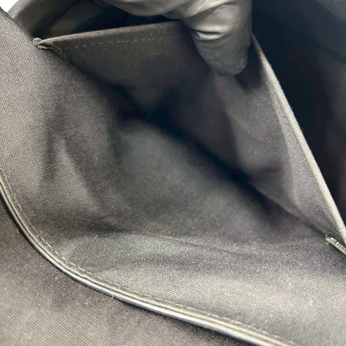 Louis Vuitton Segur PM Epi Logo Leather Mini Boston Bag Black — view 10