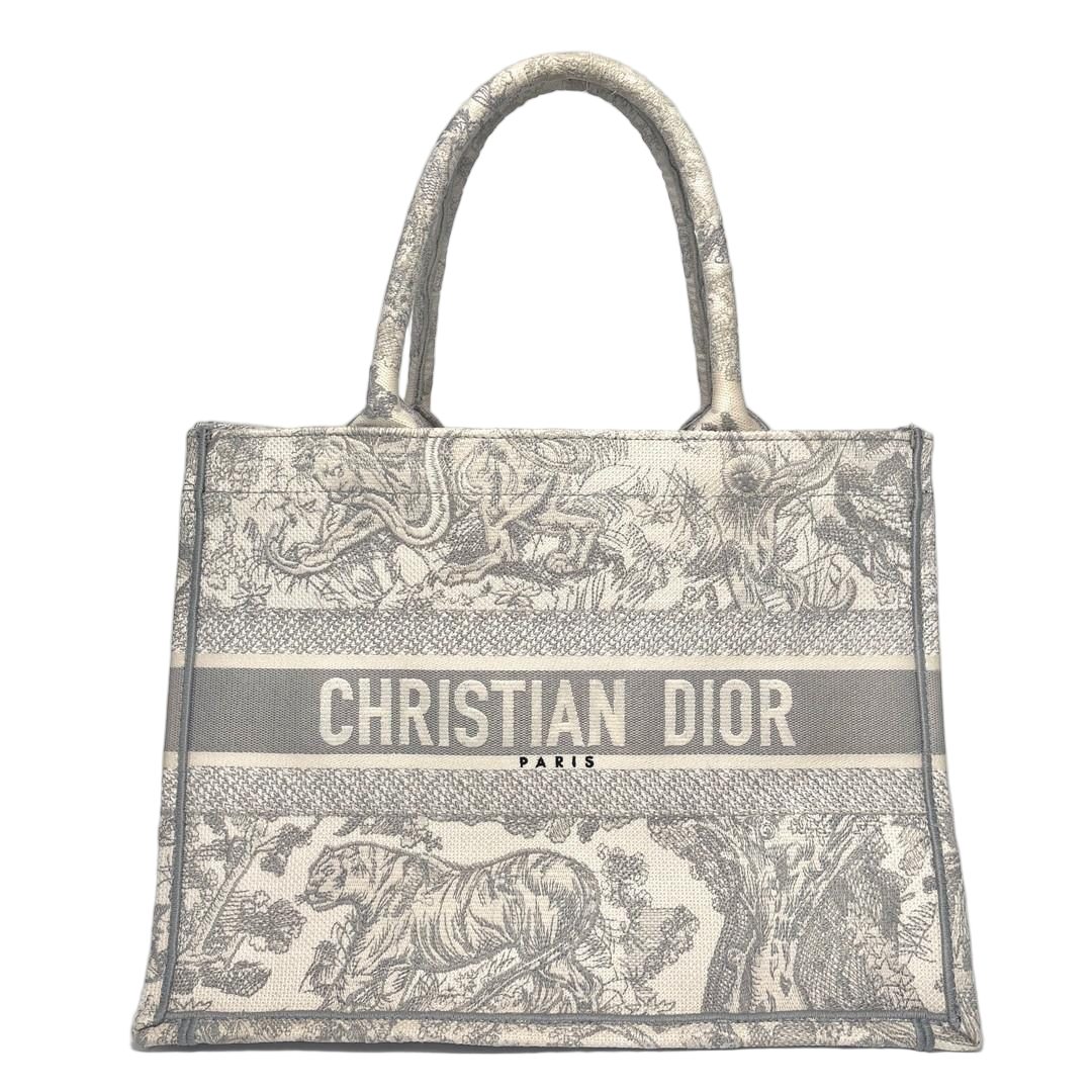 Dior Super Book Tote Bag Medium Toile de Jouy