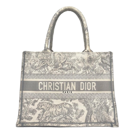 Dior Super Book Tote Bag Medium Toile de Jouy