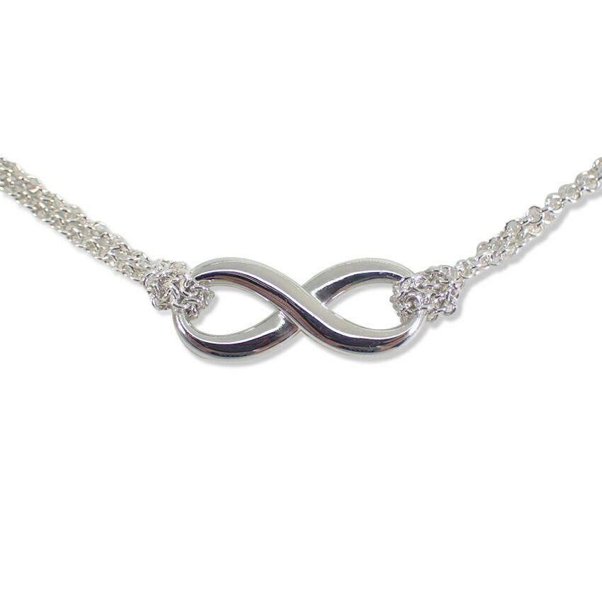 Tiffany & Co 925 Infinity Pendant Necklace