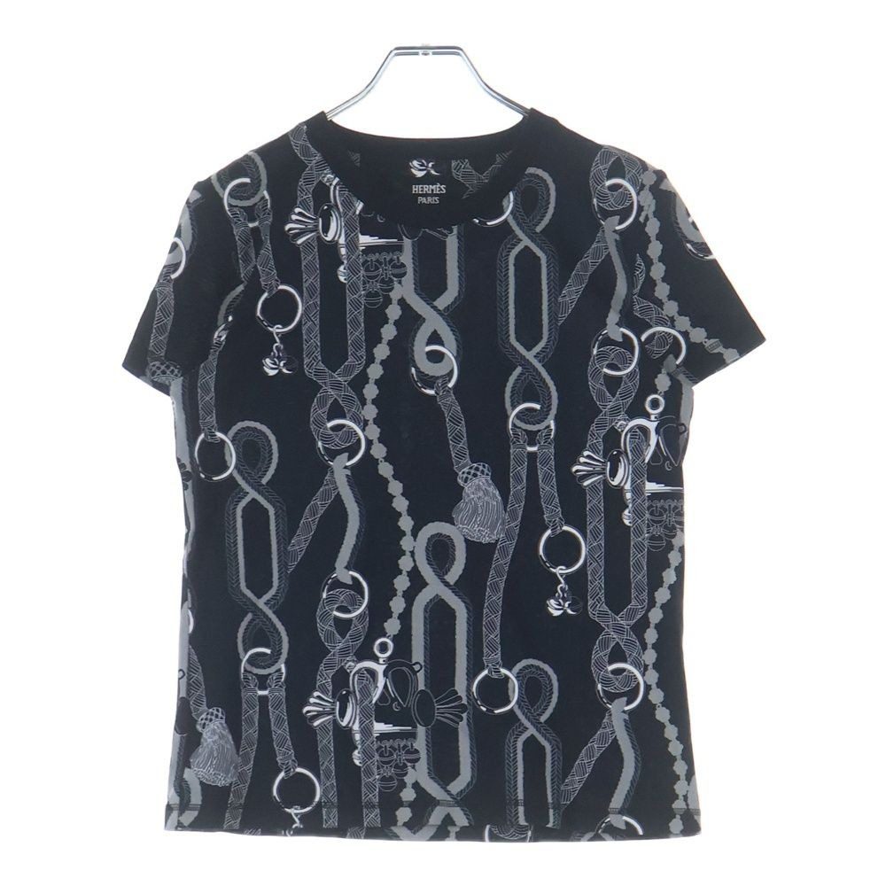 Hermes Palfroi Remix Print T-Shirt Black
