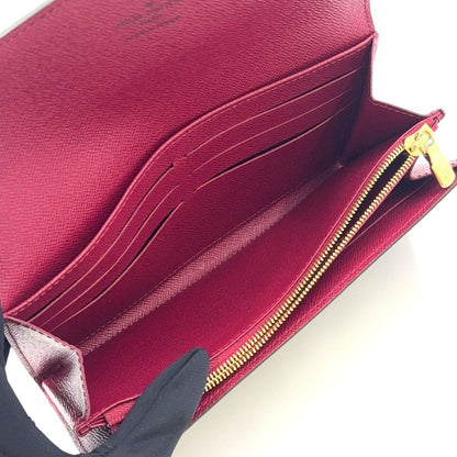 Louis Vuitton Portefeuille Sarah Monogram Fuchsia Pink Purple Brown Bifold — view 11