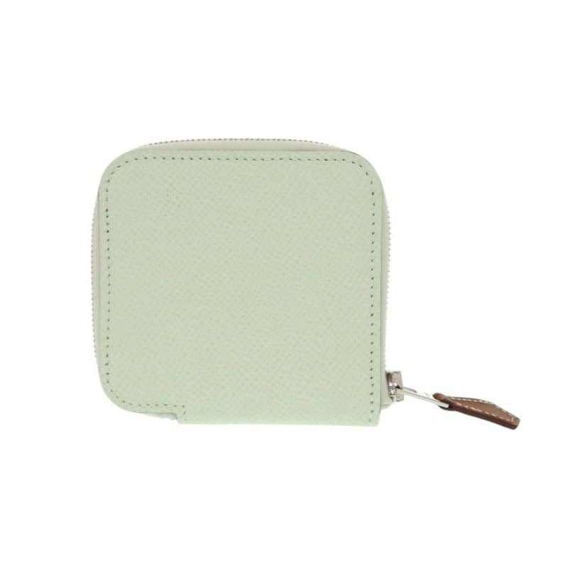 Hermes Azap Silk Quin Compact Mini Vaux Epson Verre Fizz Stamped W Coin