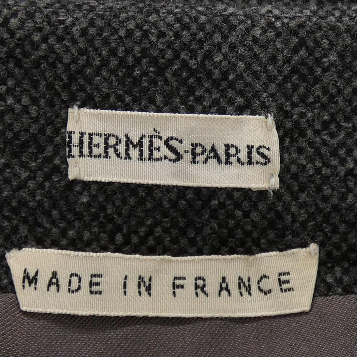 Hermes Vintage Skirt Black — view 4