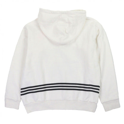 Gucci Adidas 100% Cotton Logo Print Pullover Jacket White Made — view 3