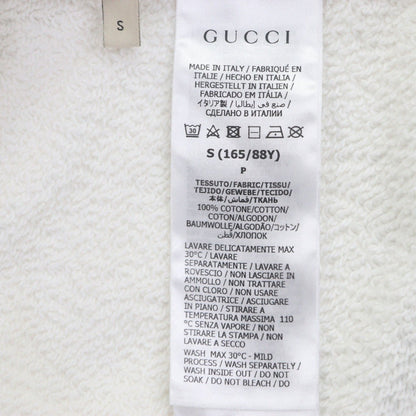 Gucci Adidas 100% Cotton Logo Print Pullover Jacket White Made — view 5