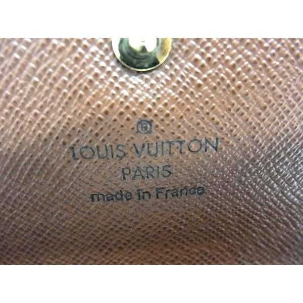 Louis Vuitton Key Case Monogram Multicles 6 Brown Leather — view 2