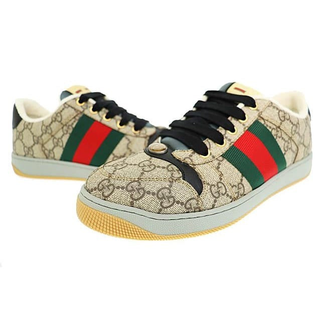 Gucci Screener Sneaker GG Monogram Logo Sneakers