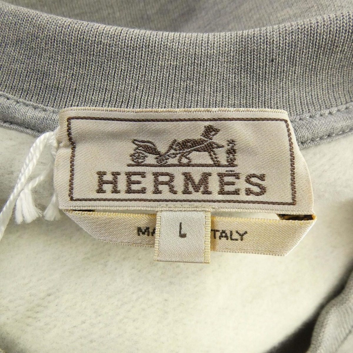 Hermes Sweatshirt Gray — view 4