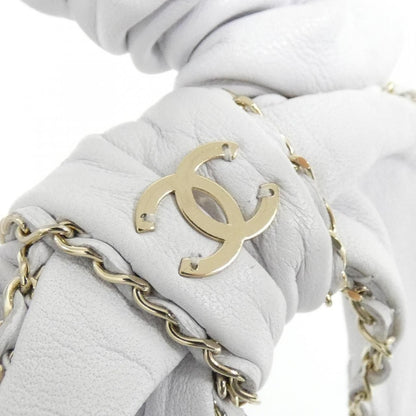 Chanel Scrunchie White M — view 3