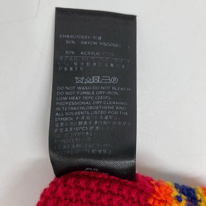 Gucci Anger Forest Wolf Embroidery Knit Sweater — view 5