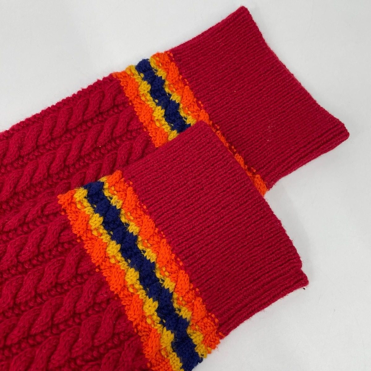 Gucci Anger Forest Wolf Embroidery Knit Sweater — view 8