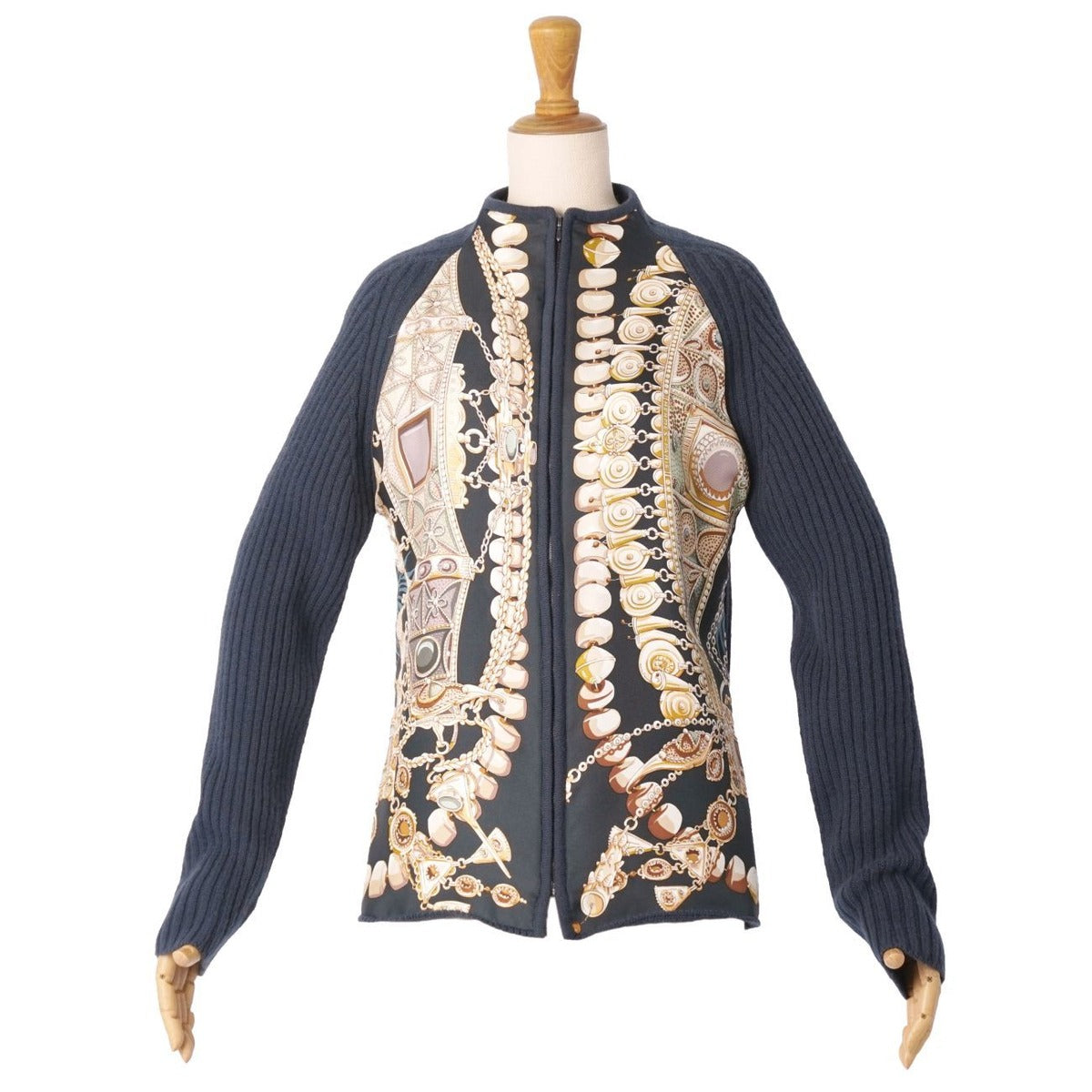 Hermes Cardigan Martin Margiela Era Knit Silk Cut Replacement — view 2