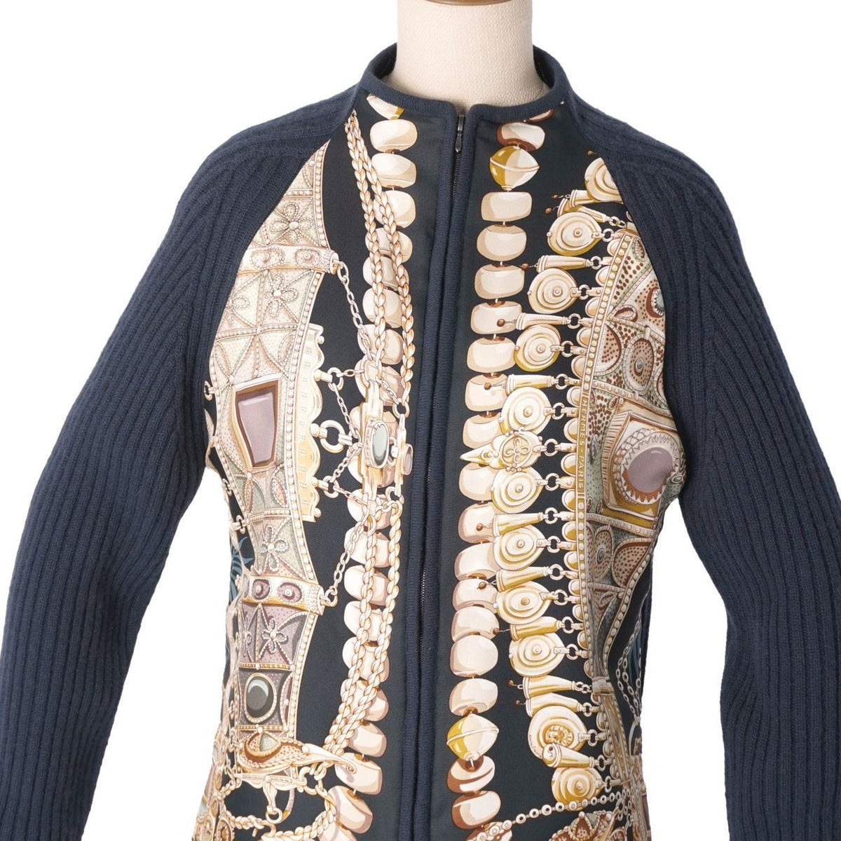 Hermes Cardigan Martin Margiela Era Knit Silk Cut Replacement — view 4