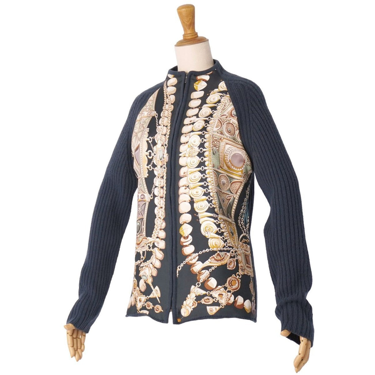 Hermes Cardigan Martin Margiela Era Knit Silk Cut Replacement — view 5