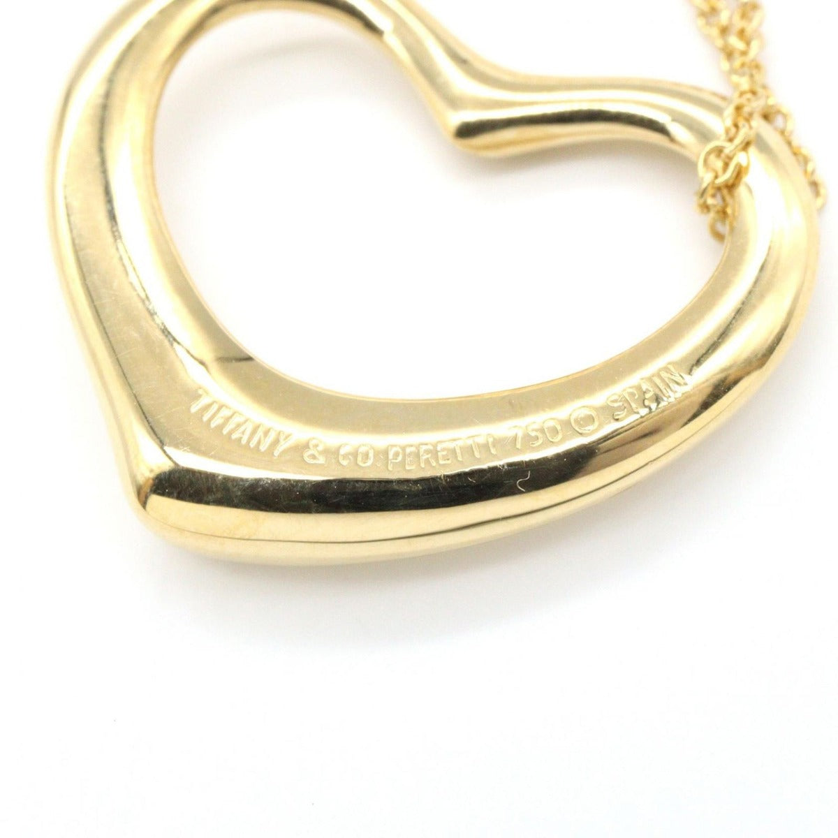 Tiffany & Co Necklace Open Heart 18k — view 5