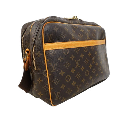 Louis Vuitton Shoulder Bag Monogram Reporter GM Brown — view 2