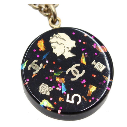 Chanel Multi Charm Icon Chain Necklace — view 5