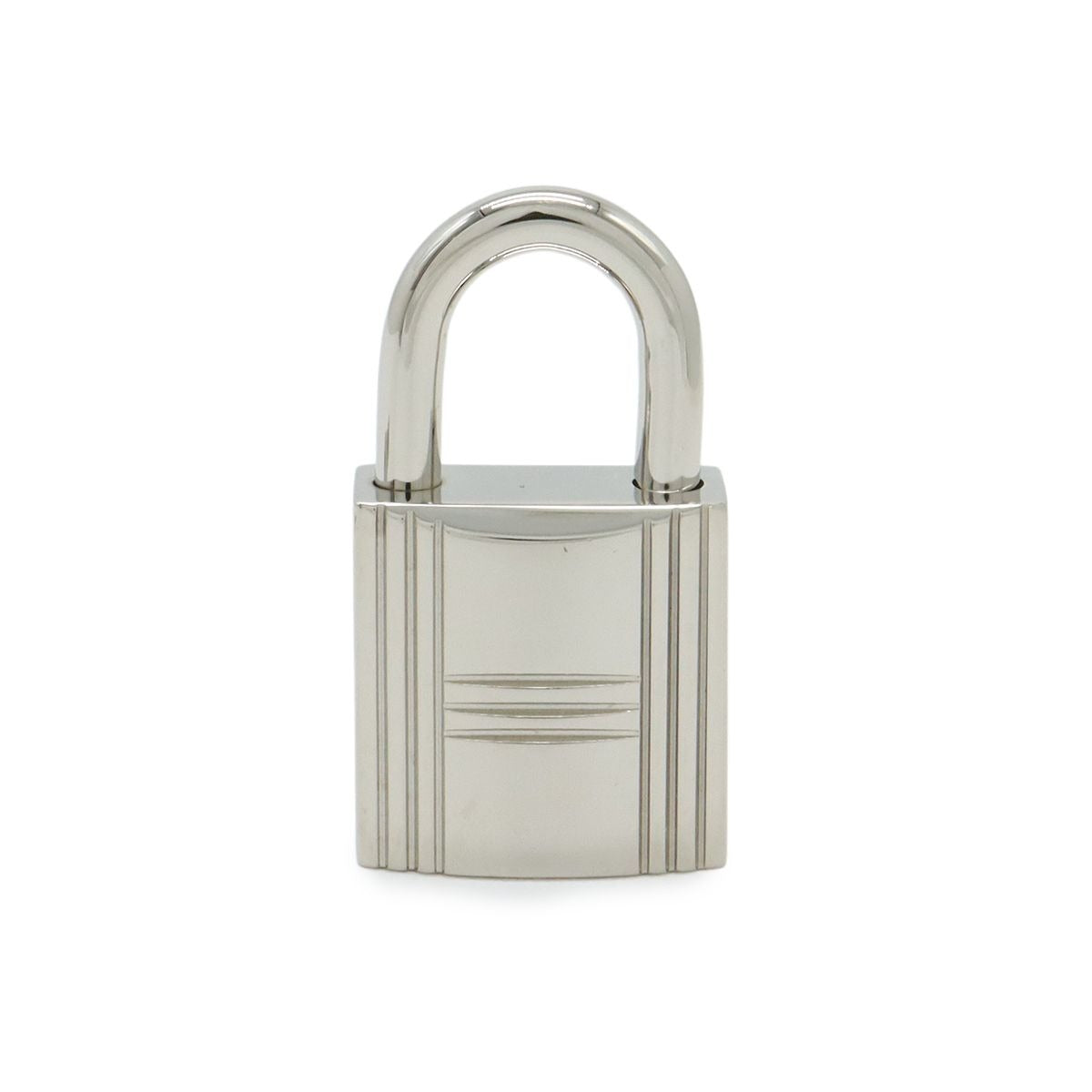 Hermes Cadena Padlock Key with Metal Silver — view 2