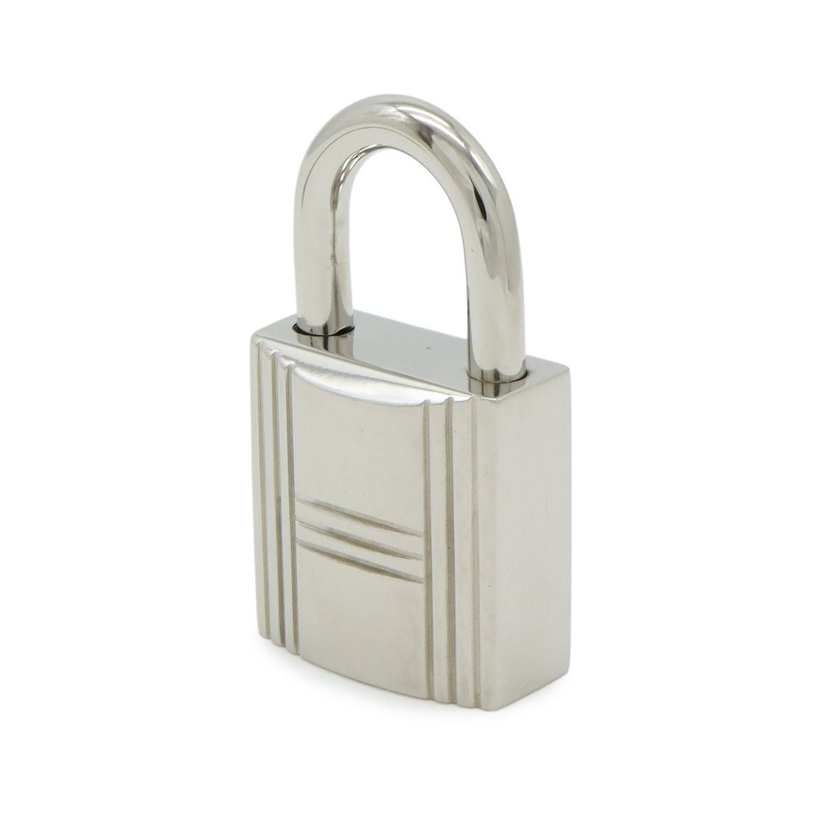 Hermes Cadena Padlock Key with Metal Silver — view 3