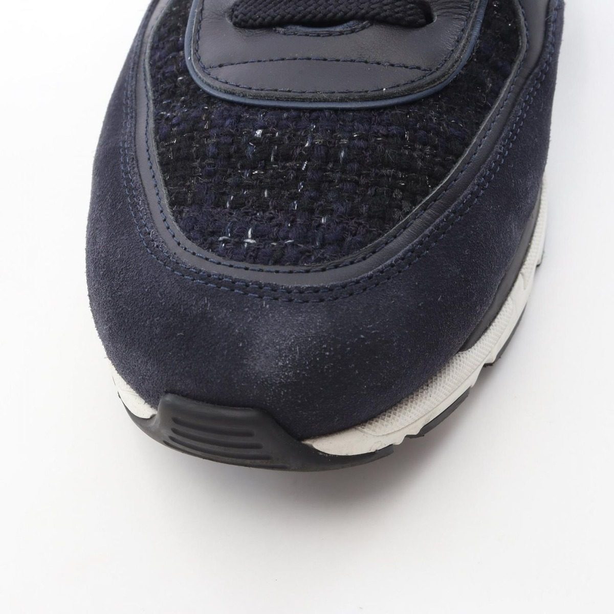 Chanel Sneakers CC Logo 42 Fabric Suede — view 8