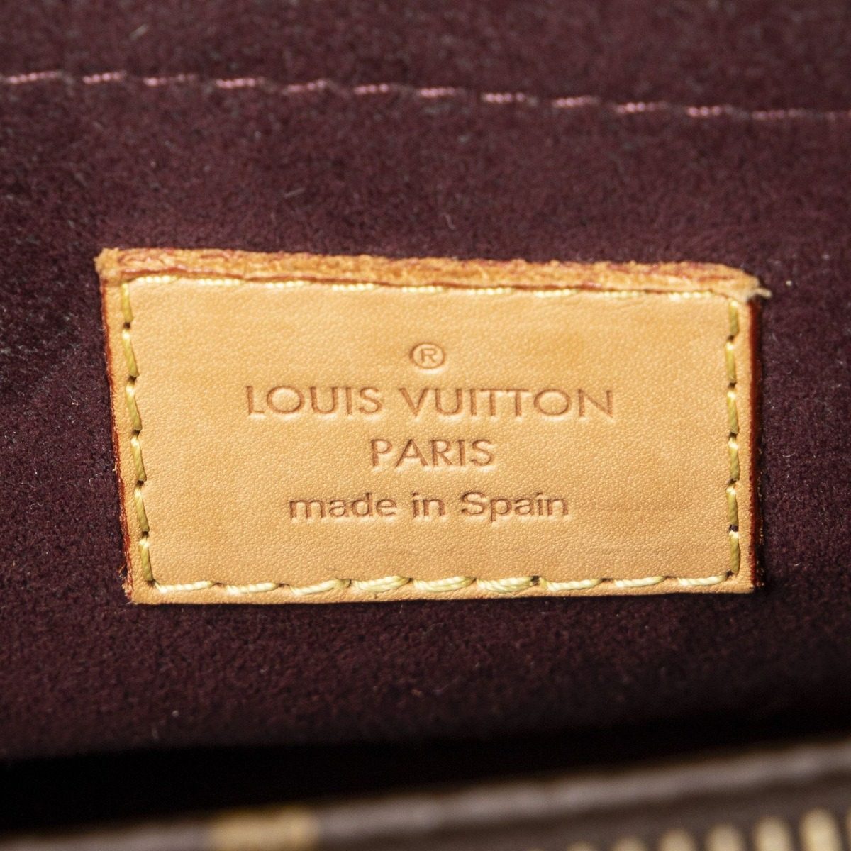 Louis Vuitton Montaigne Brown Monogram Canvas Messenger Bag — view 10