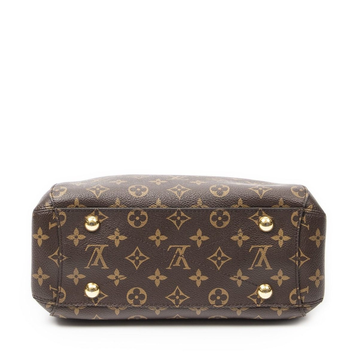 Louis Vuitton Montaigne Brown Monogram Canvas Messenger Bag — view 6