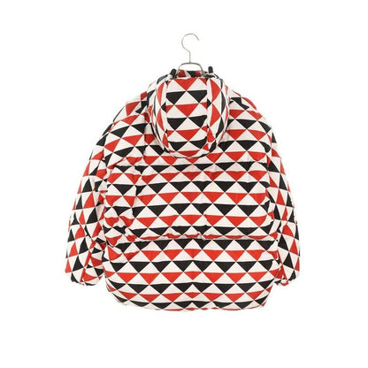 Prada 29 Z956 Triangle Logo Plate Nylon Down Jacket XS — view 2