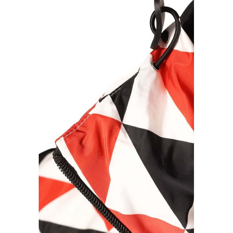 Prada 29 Z956 Triangle Logo Plate Nylon Down Jacket XS — view 3