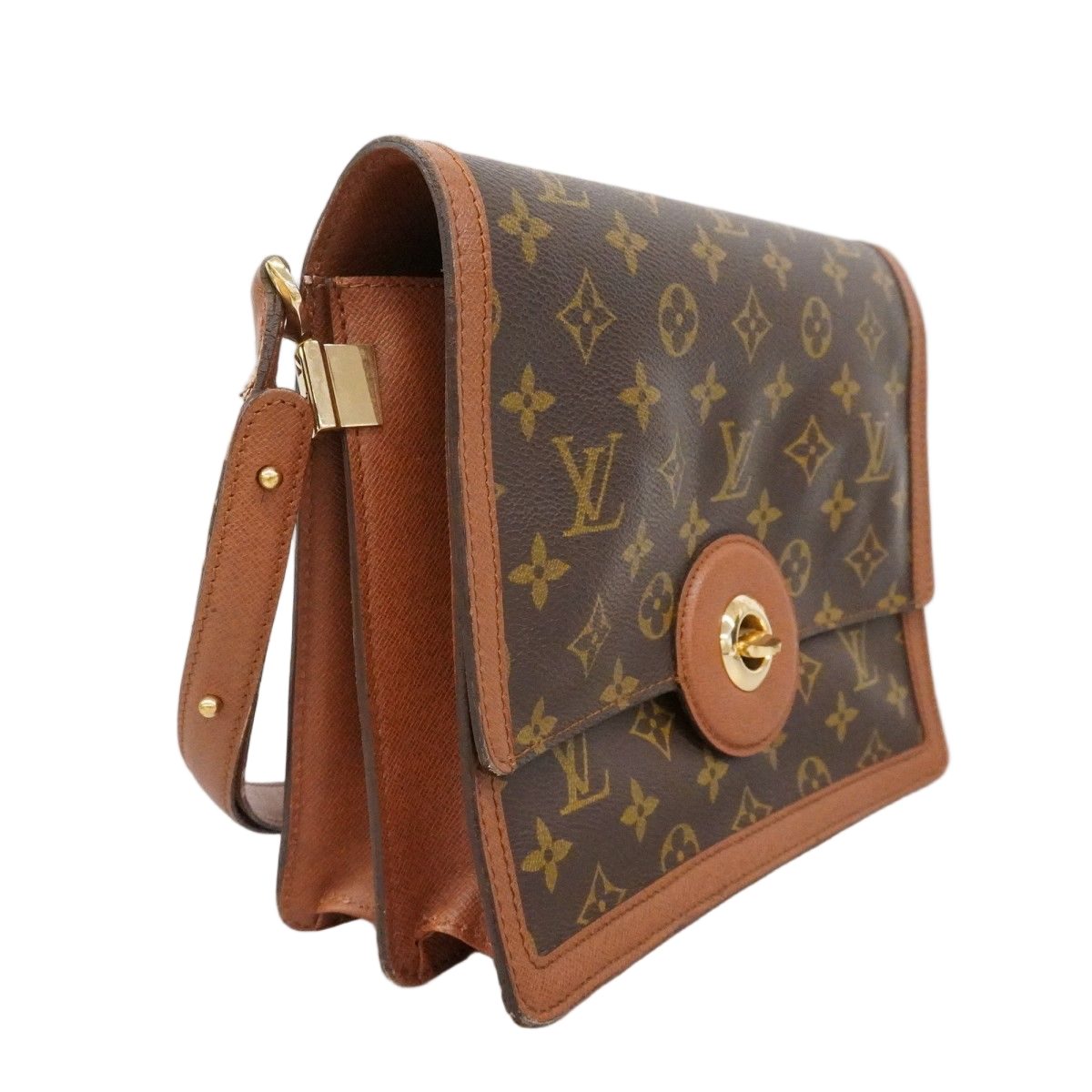 Louis Vuitton Shoulder Bag Monogram Raspail Brown — view 2