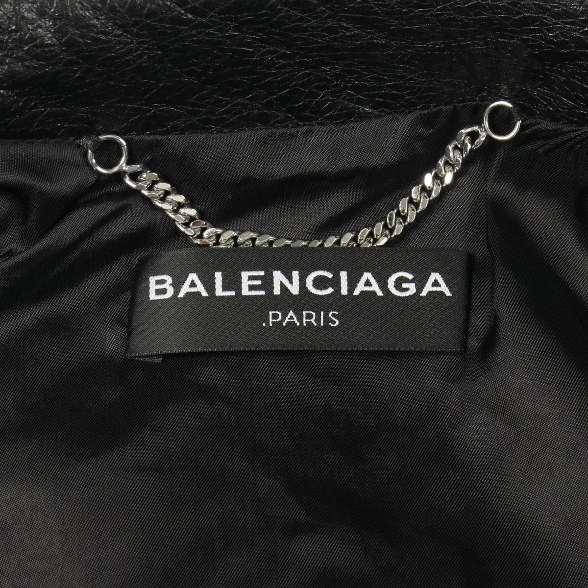 Balenciaga Riders Jacket Single Leather — view 3