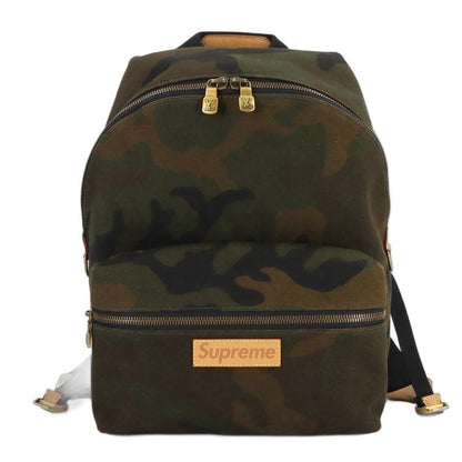 Louis Vuitton Supreme Apollo Backpack Canvas Camouflage