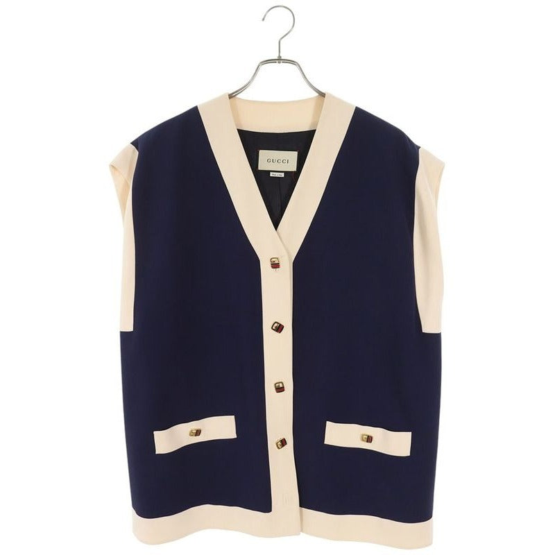 Gucci Zkr01 Viscose Fabric Vest 40